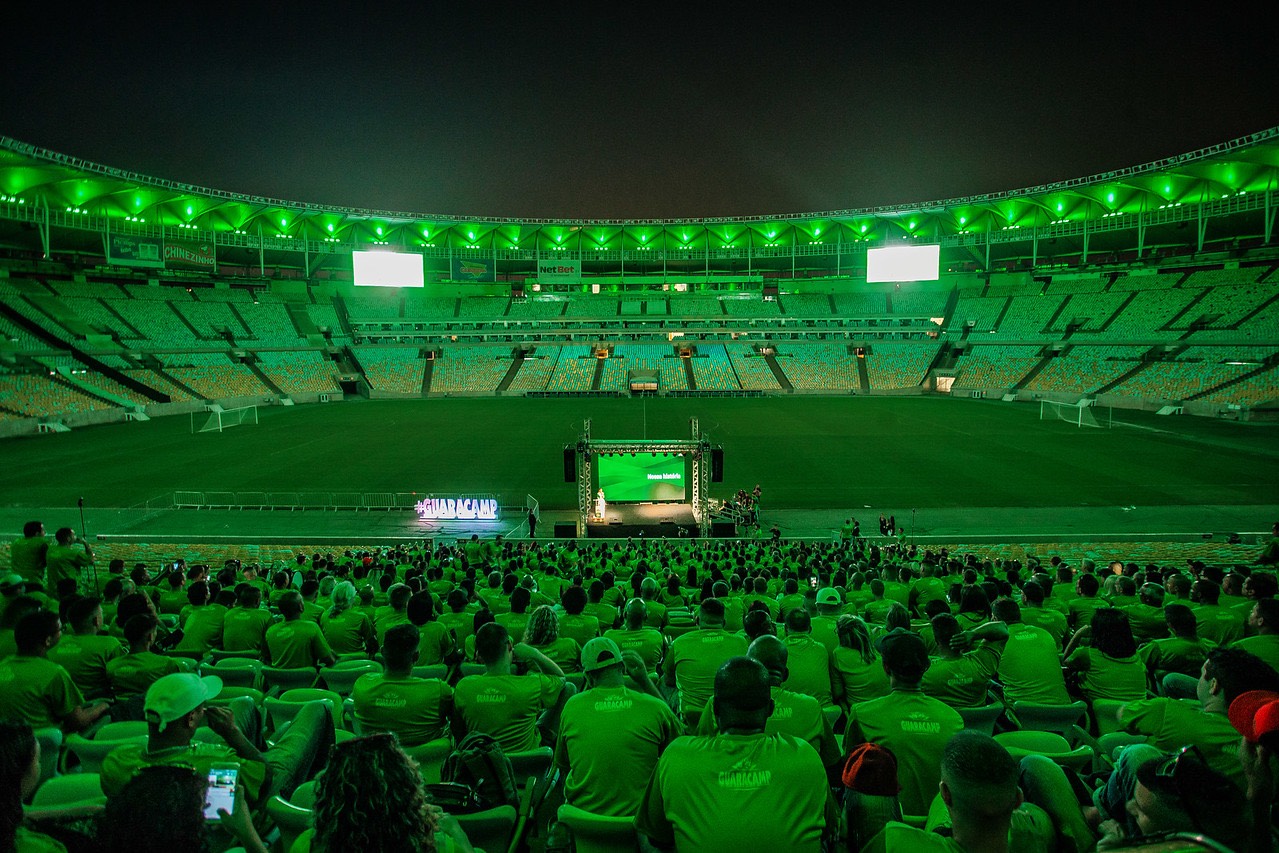 Evento Guaracamp no Maracanã